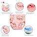 Joyo roy 6Pcs Toddler Potty Training Underwear Girls Soft Cotton Toilet Training Pants Absorbent Comfortable Padded Baby Toddler Underwear Girls 4T Leakproof Pee Pants for Girl with Potty Chart