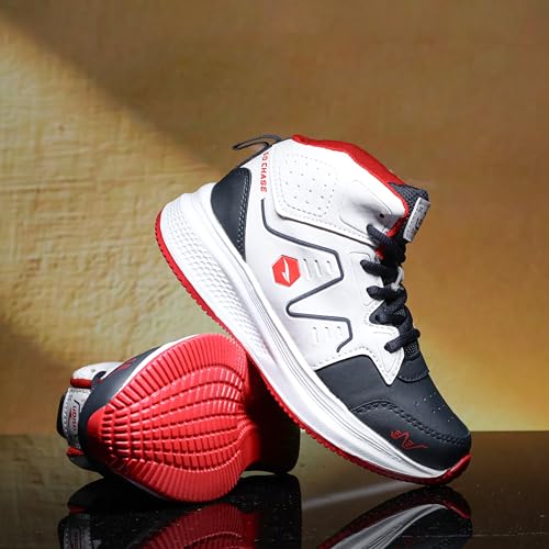 Image of ASIAN Adventure-41 Kids High Top Sports Shoes for Boys & Girls | Lightweight Cushioned Shoes for Running & Play | Breathable Anti-Skid Shoes