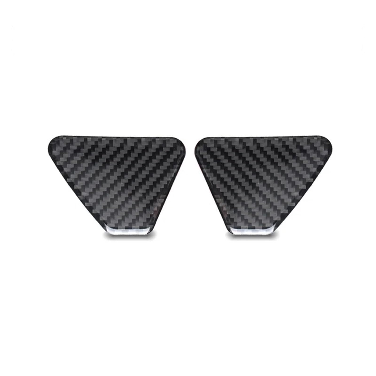 Interior Mouldings for VW for Scirocco MK3 2009-2016 LHD Car Accessories Carbon Fiber Sticker Door Bowl Sticker Interior Trim 2 Pieces Car Accessory(A)