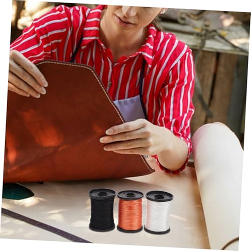 Hilo de coser a mano TEHAUX 3 rollos para cuero y lona miniatura 5