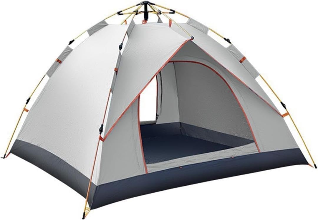 ポップアップテント 2～3人用（グレー） FIELDOR ポップアップテント