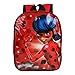 Ksopsdey Ladybug Mochila, Mochilas Infantiles, Mochila Gran Capacidad, EscuelaMochila, Viajes Mochila Intemperie, Pequeñas Mochilas Bolsas Escolares de Dibujos