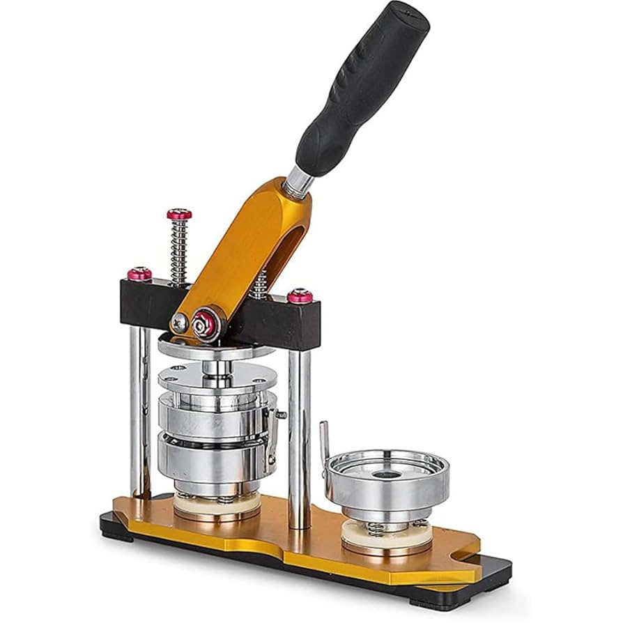 Amazon | Sariny新型缶バッチマシーン 回転バッジマシンDIY