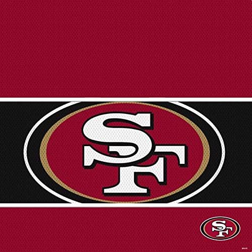 Miniatura 4 de Skinit Decal - Skin para PS4 Pro y controlador delgado, con licencia oficial de la NFL San Francisco 49ers Zone Block