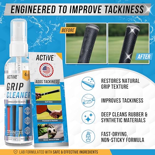 ACTIVE 2-in-1 Grip Cleaner Spray