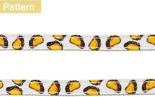 Miniatura 4 de Juego de arnés y correa para gatos, a prueba de escapes, de nailon suave, ajustable, para caminar, para gatos pequeños, medianos y grandes, patrón