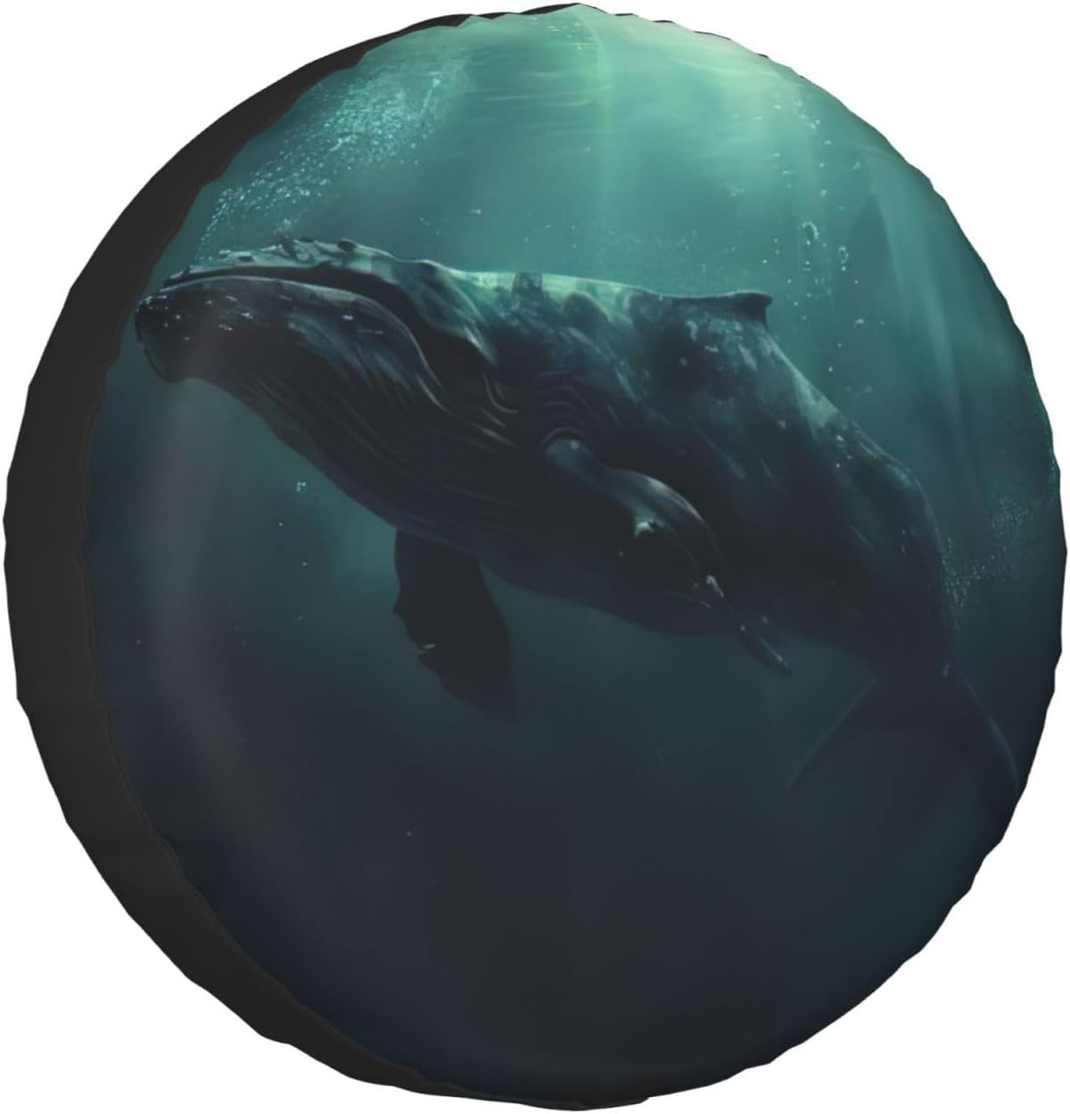 Undersea Whale Print Tire Cover Universal Spare Wheel for Trailer Rv SUV Truck Camper Travel Accessories