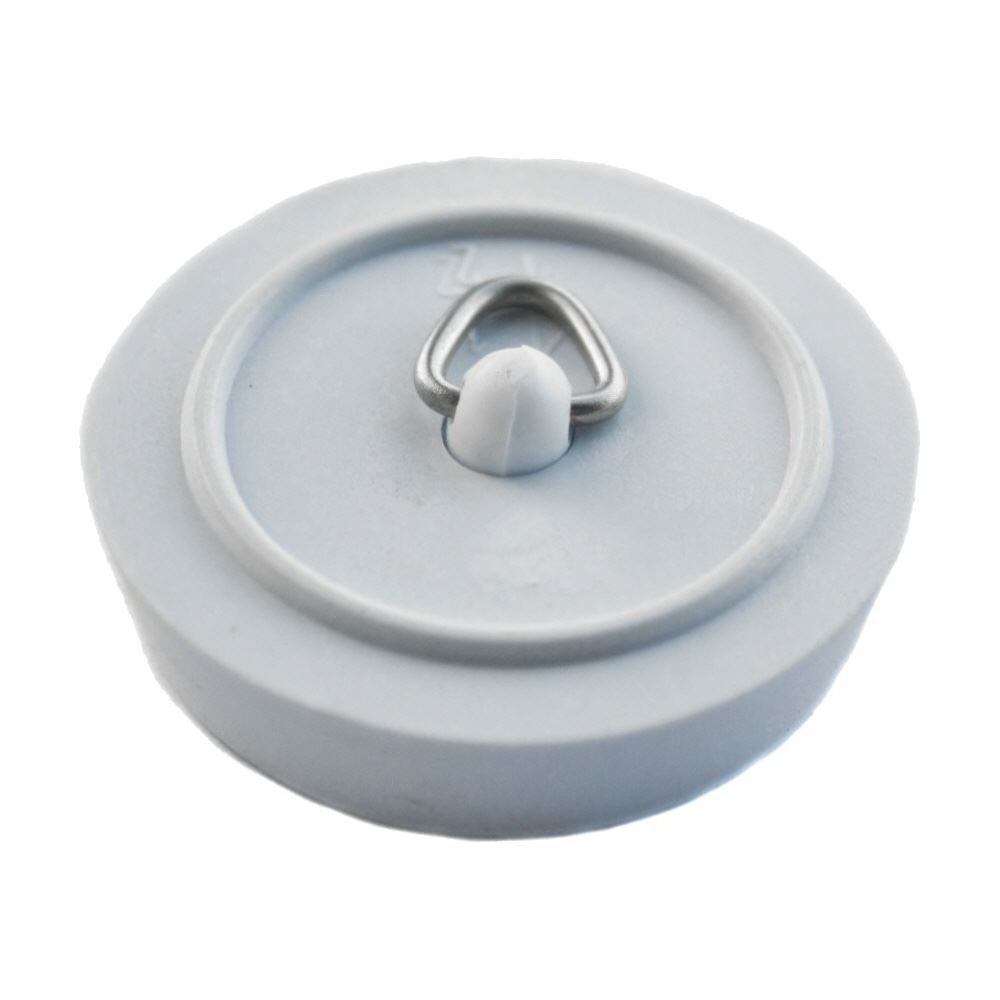 WHITE BATH AND SINK PLUG 45mm (1 3/4")