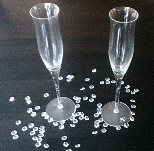 300 pietre decorative trasparenti per matrimonio