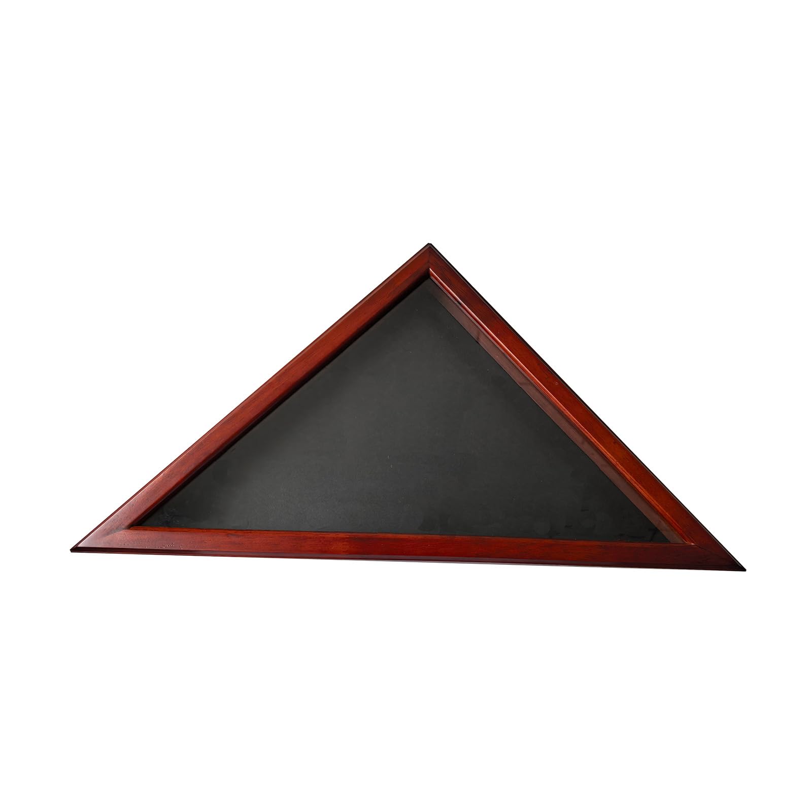 Nucelit Wood Flag Presentation Box with Glass Ideal for Veterans Retirement and Funeral Flags Standing Flag Display Case