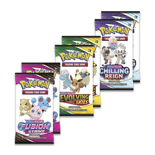 pokemon fun pack booster TCG Pack Gift Pack with Stickers and More + TitanCards Toploader Toys shared-inventory VioletPaldea Evolved expansion Subtype: Eldrazi, Colors: Blue, Variant:Charizard X