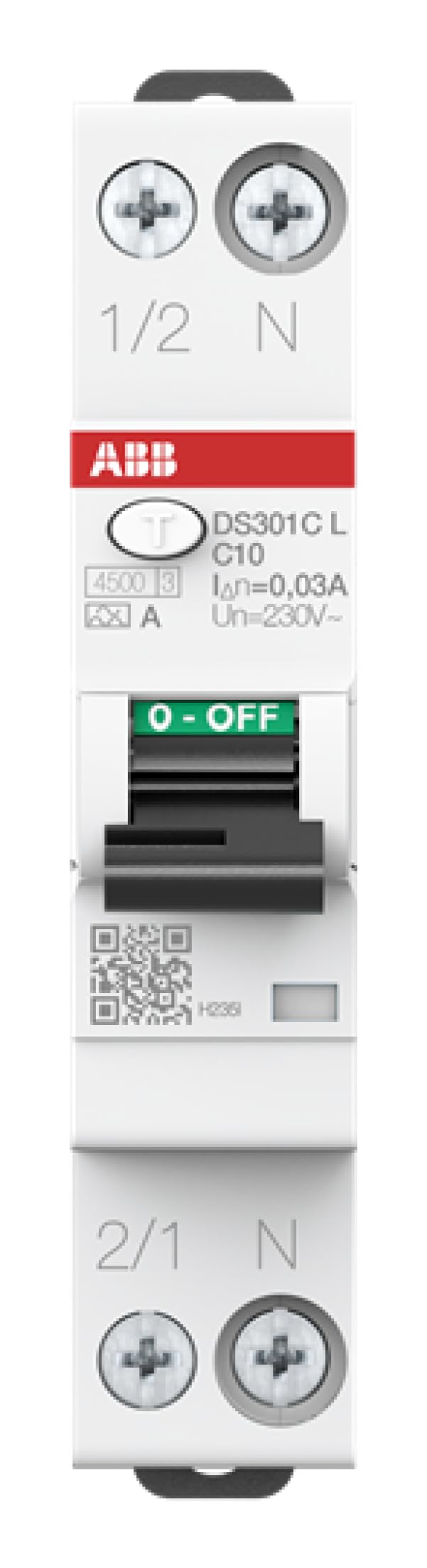 Differenziale Magnetotermico "Slim" 1P+N C10-1 Modulo