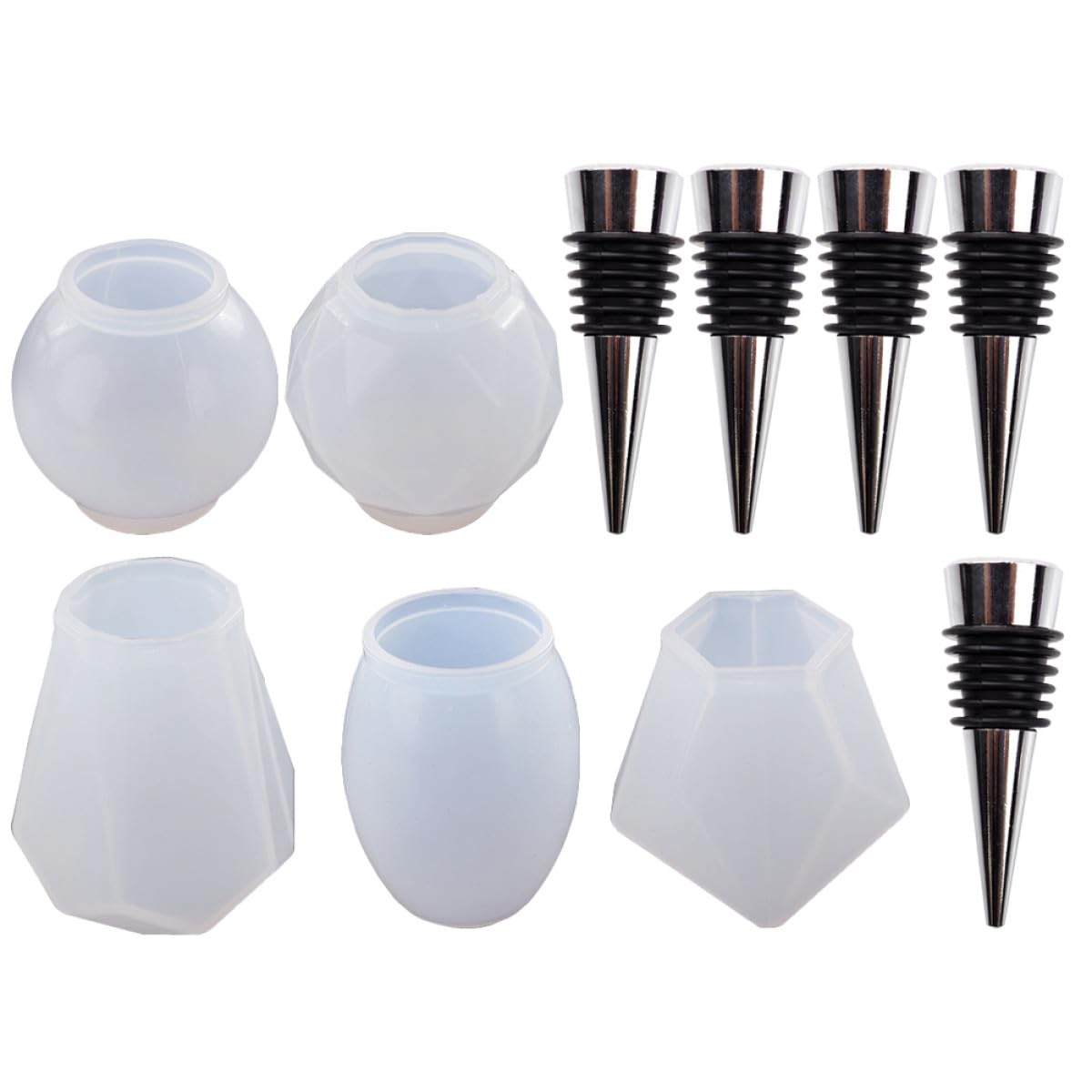 Moldes de silicona para tapones de vino reutilizables: soluciona el sellado de tus botellas en casa