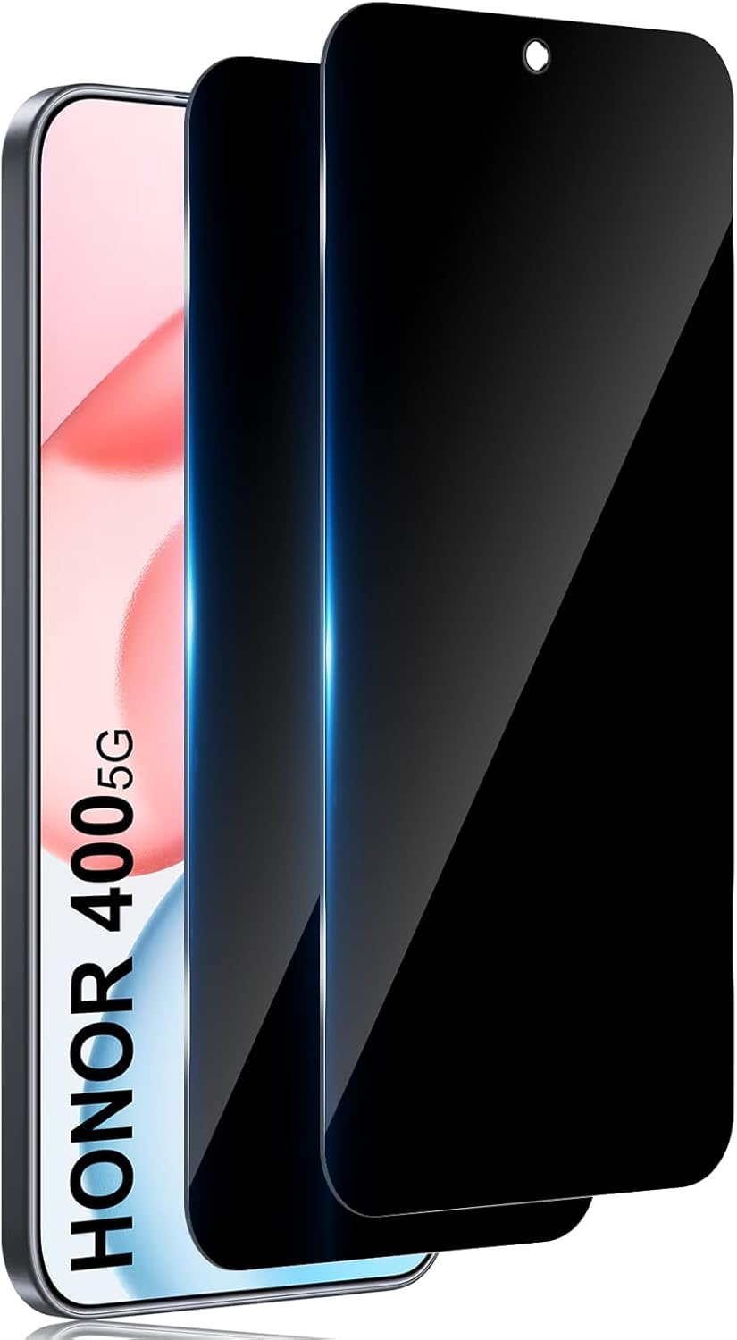ZAXGLAR Screen Protector Honor 400 Lite 5G, 2 Stuks Gehard Glas Displaybeschermfolie 2 Stuks Camerafolie, Screen Protector voor Honor 400 Lite 5G Gehard Glass, 9H Hardheid, Beschermglas