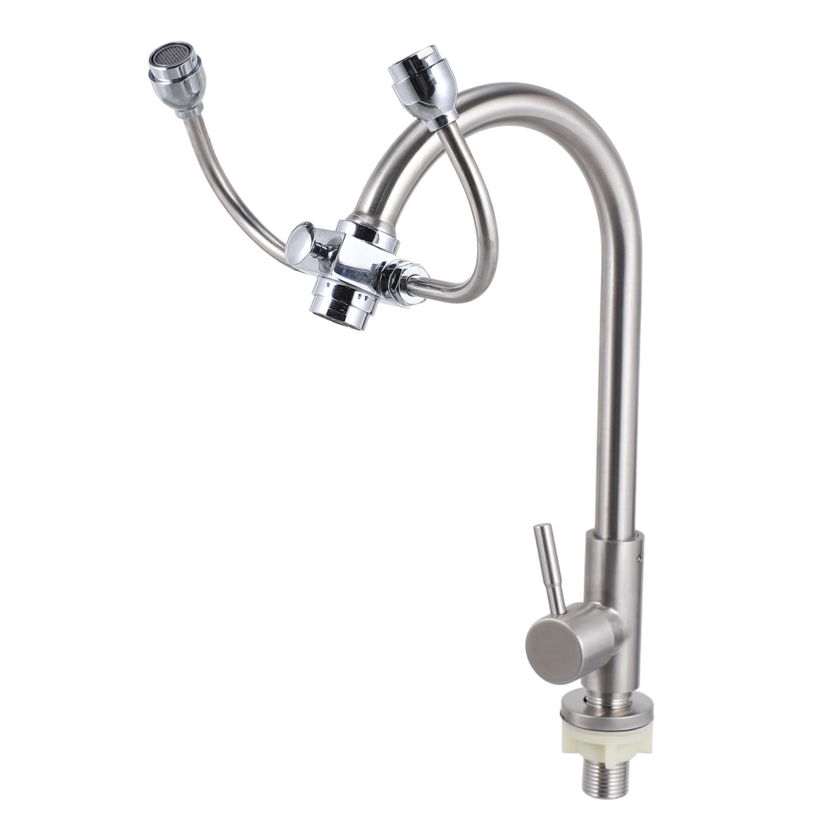 Lavaojos Portátil de Acero Inoxidable para Grifo, Flujo Continuo