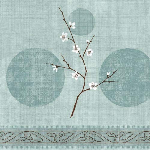 Tigers on the Loose, 4 Individual Paper Napkins for Decoupage, 3-ply 33 x 33cm - Art Green