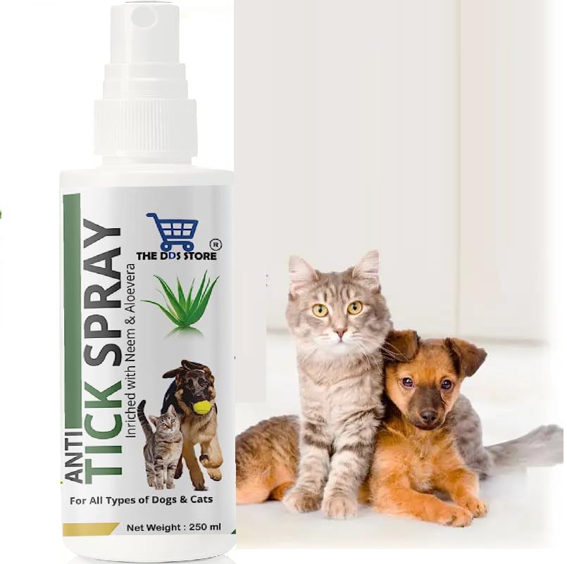 THE DDS STORE Dog Flea & Tick Treatment - Flea Treatment for Cat - Flea Spray for Dog-Repellent-Spray, with Natural Ingredients- Allergy Free Tick Repellent for Dogs, Puppies, Kittens-1 Pc (B0CG4H57NR) Amazon Price History, Amazon Price Tracker