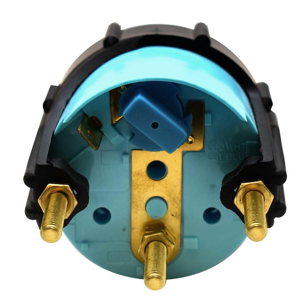 Faria Boat Blank Gauge BL9900A | Kronos Silver 2 Inch