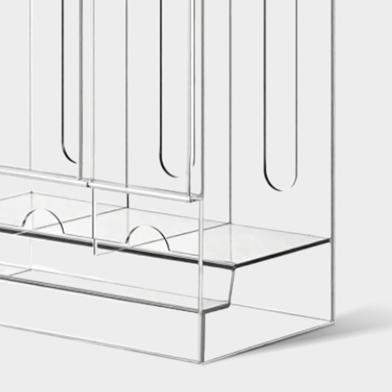 Dostawca pakietów boosterów, 3 miejsca akrylowe organizator na karty przezroczyste przechowywanie do domu sypialnia sportowa akcesoria do gier z koncepcją biznesu