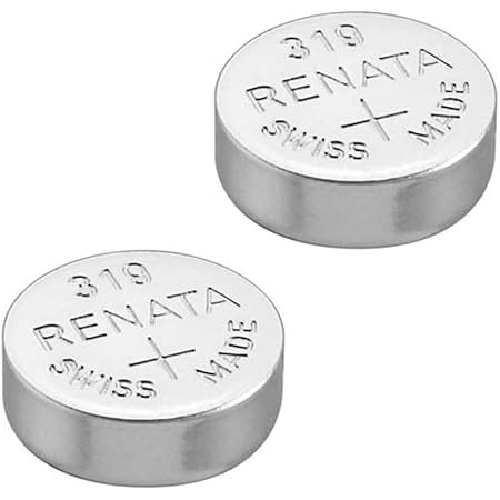Sr626sw Sony Batterie Orologio Renata 337 (SR416SW) - Argento Ossido, Svizzera, Confezione Da 2 Pezzi Batteria Orologio Renata 337 Sr416sw Argento Ossido - Foto 2