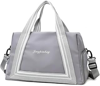 شنطة دفيل، شنطة سفر ورياضة ونادي جيم من قماش اكسفورد المقاوم للماء مع حزام قابل للتعديل وسوستة إغلاق.