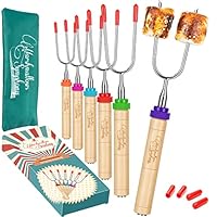 Algopix Similar Product 3 - CARPATHEN Marshmallow Roasting Sticks 