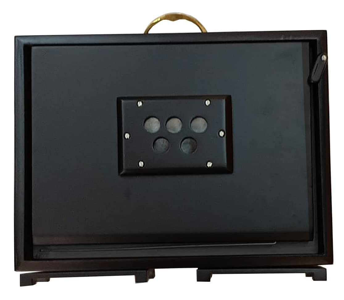Shruti Box, Surpeti - Scatola di derivazione classica in legno di teak, 440 Hz, con 13 fermi a lunga durata, colore: Nero