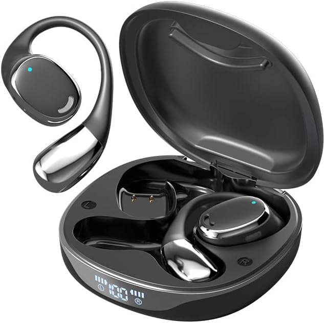 Open Ear Onn Black Wireless Earbuds Open Ear Headphones Do Onn