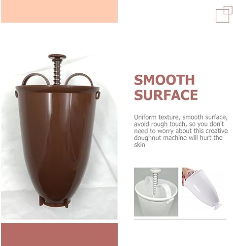 Miniatura 4 de 2 piezas máquina para hacer donas creativa, herramienta de donas para hornear, molde de donas de bricolaje, kit de fabricación de donas para uso