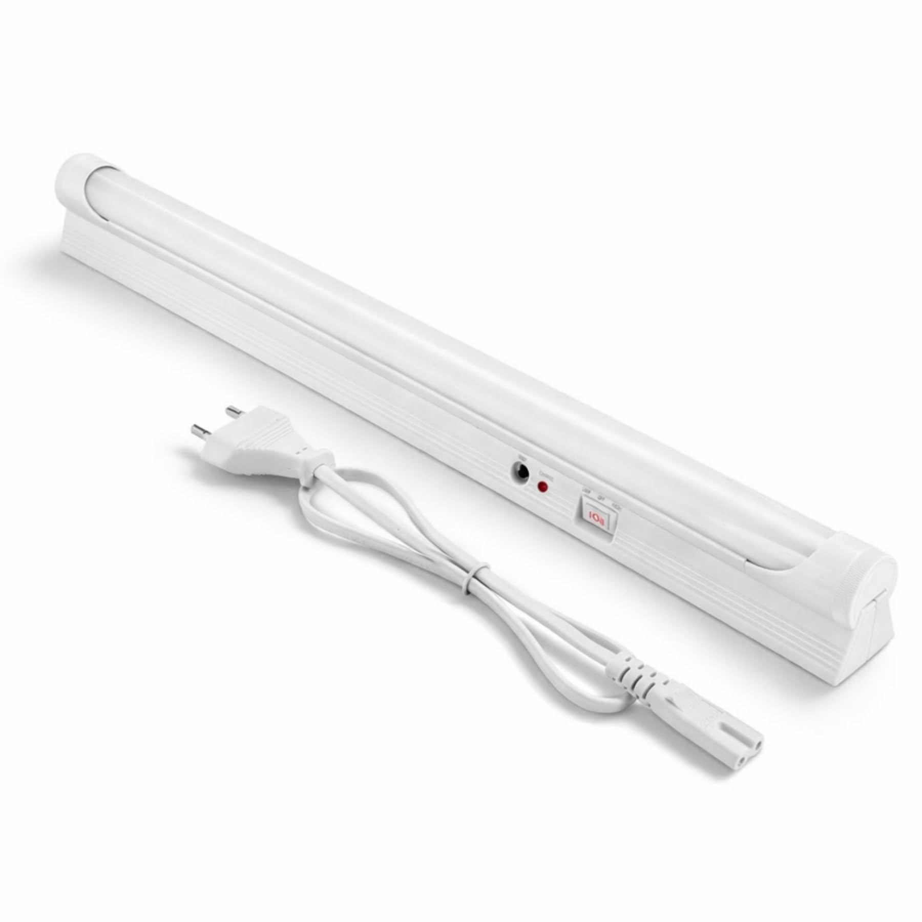 HAVA Luce di emergenza a LED 230V, 9W, batterie ricaricabili agli ioni di litio, bianco freddo 6000K