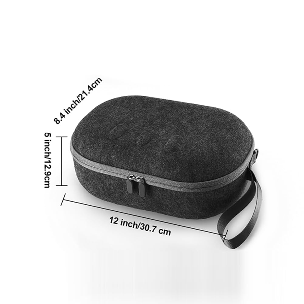 Custodia rigida da trasporto Custodia portatile antiurto Custodia rigida antigraffio con tracolla for Meta/Quest 3 for Quest 3