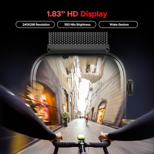 Image of Boat Storm Call 3 w /TBT Navigation, Daily Activity Tracker, DIY Watch Face Studio,700+ Active Modes, 1.83 inch (4.6 cm) HD Display Fitness Smart Watch for Men & Women(Black Metal)