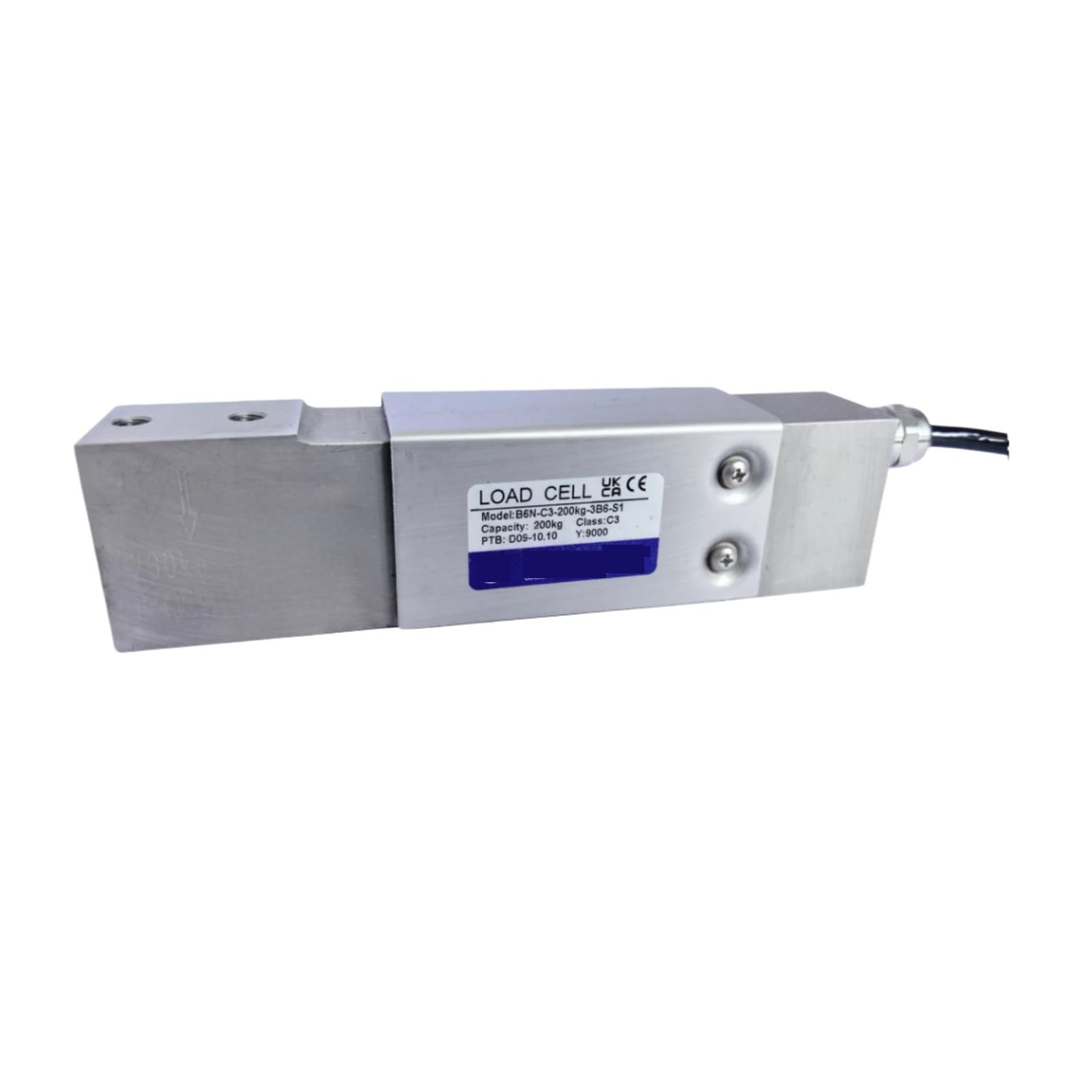 HKEJSJWA B6N Load Cell B6N-C3-200KG, 200KG Measuring Weight Sensor