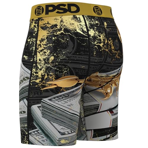 PSD Men's Gold Scorp Boxer Briefs, Multi, M3