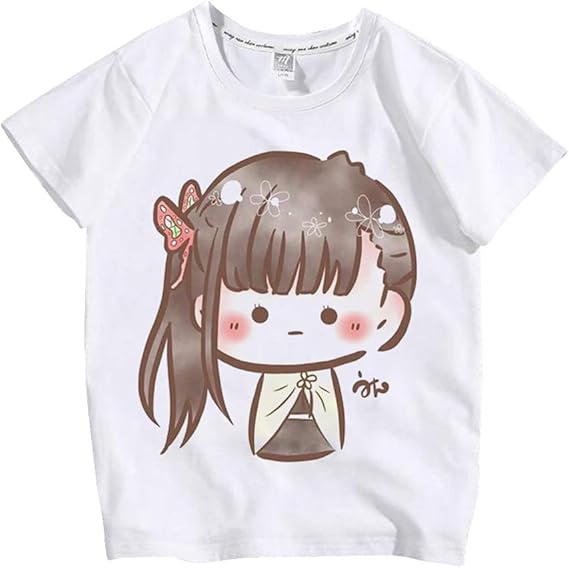 Amazon 鬼滅の刃 Tシャツ 子供 キッズ かわいい 夏服 アニメ プリント 半袖 男の子 女の子 男女兼用 柔らかい イベント 衣装 誕生日 プレゼント 炭治郎 禰豆子 錆兎 真菰 善逸 柱 鬼滅の刃 グッズ Tシャツ カットソー 通販