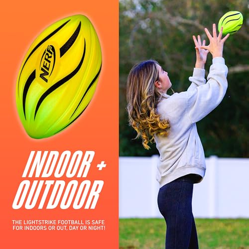 NERF Lightstrike LED Foam Football