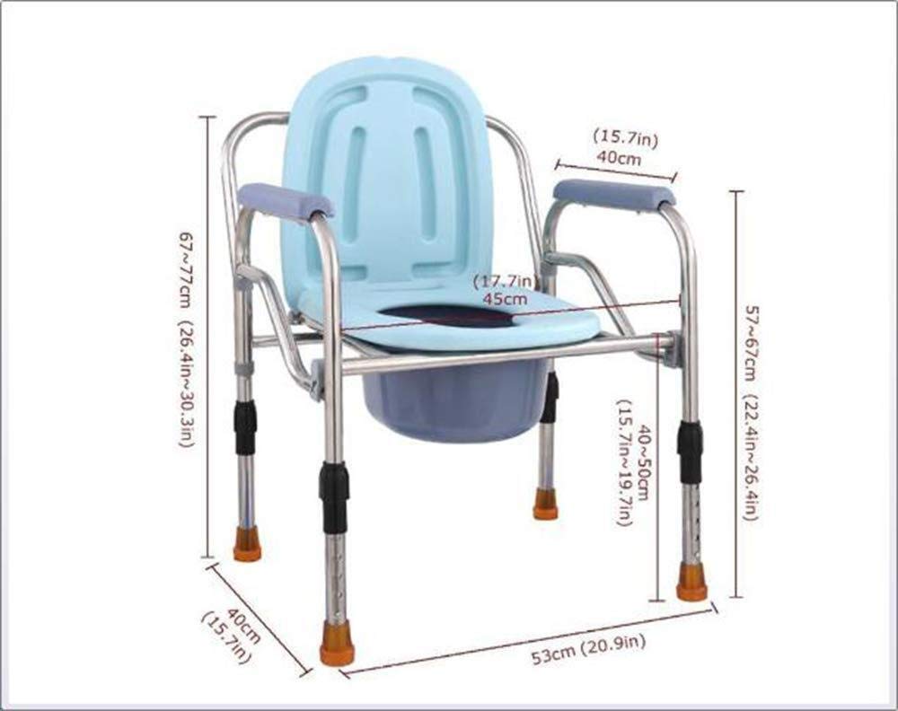 Komoda nocna komoda wysokość krzesło przy łóżku toaleta trzy w jednym składany prysznic krzesło łazienkowe z podłokietnikami dla osób starszych niepełnosprawnych kobiet w ciąży przenośna