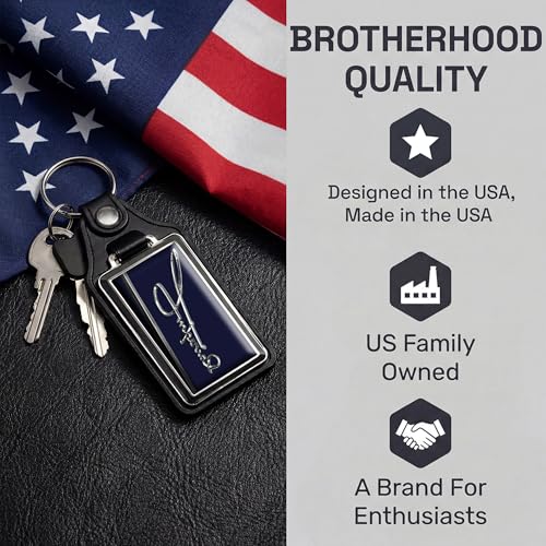 Image of Brotherhood Car Key Chain for Imperial - Classic Models Keychain for Men | and Women Gift Key Ring