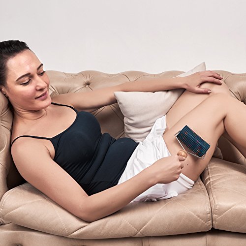 LYAPKO Big Roller Massager 5.0 AG Acupressure 570 Needles. for Acupuncture on All Larger Areas of The Body. Unique Patented Applicator Therapy Self Dynamic Massage Tool.