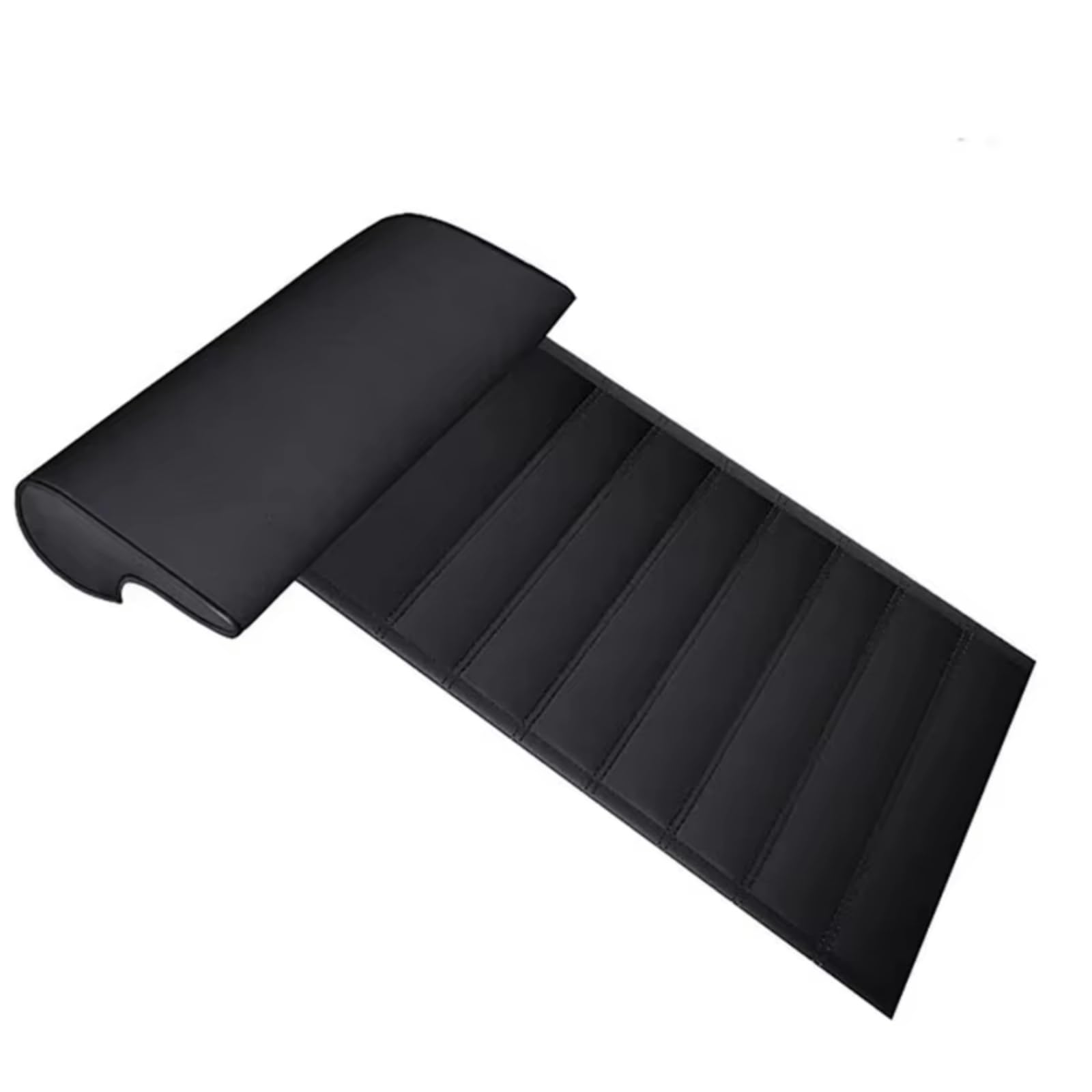 Sitzbezüge Auto Set Auto Sitz Extenr Bein Kissen Fahrer Bein Unterstützung Kissen Abckung Memory Foam Sitz Extenr Polsterung Matte(Schwarz)
