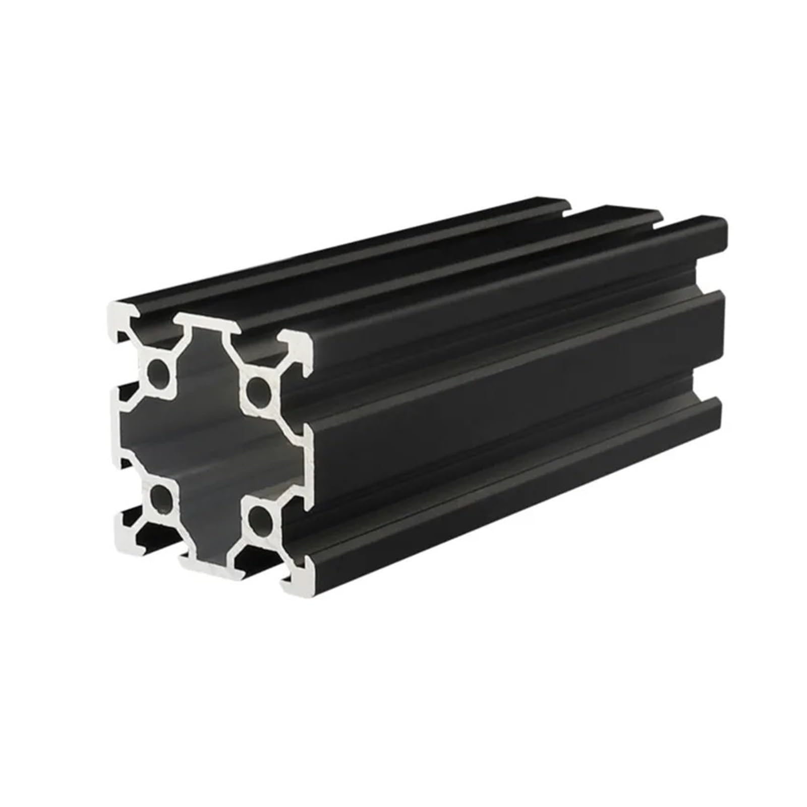 4040 V-Slot 4040V Black Aluminum Profile Extrusion European Standard Linear Rail Frame for CNC 3D Printers(500mm)