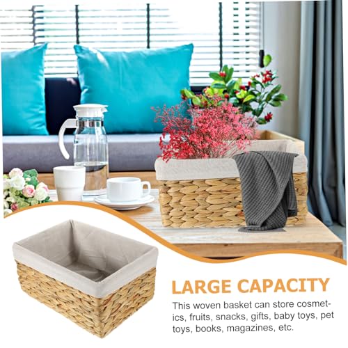 Panier pour ranger divers objets tressé main pour trier la maison - 6