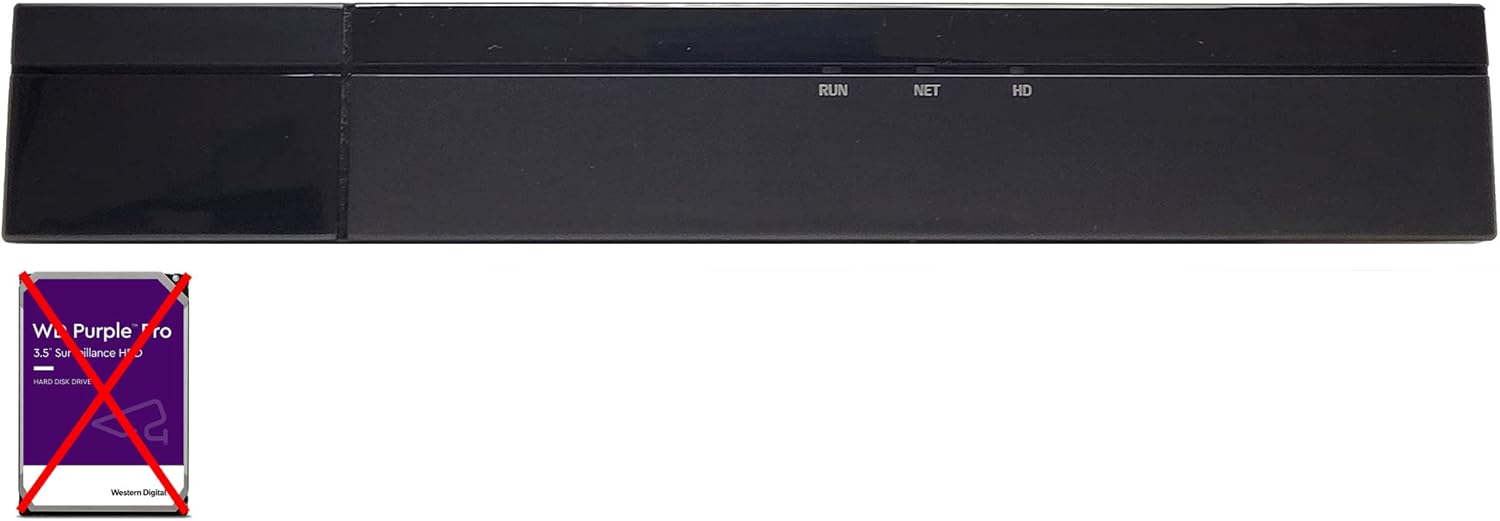 101AV Security Camera System 4CH 1080P HD H.265/H.264 2in1 DVR/NVR, HD-TVI/CVI/AHD/IP, Without HDD, HDMI/VGA/BNC Video Out, Phone APPs for Home & Office, Work w/Analog & IP Camera up to 4MP (no PoE)