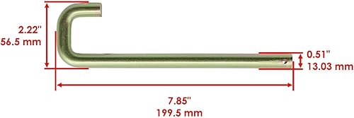 Miniatura 2 de Pieza de repuesto OEM para rodillo de cubierta con pasador para Troy-Bilt 17ARCACK011 17BDCACK066 Mustang XP 54" 711-3314A Index-DDR965-GTF1-64581