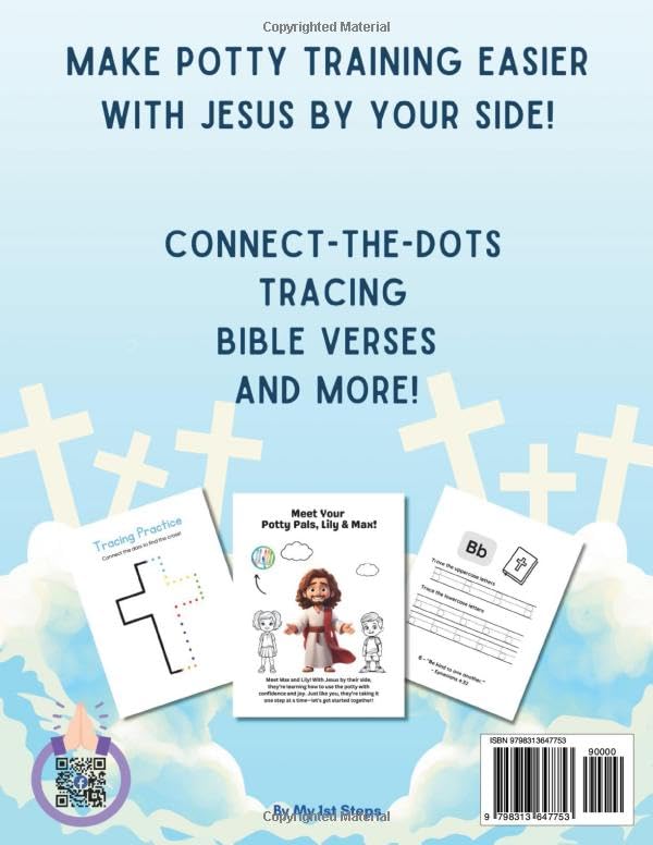 Potty Time with Jesus: A Faith-Filled Potty Training Activity Book for Kids - Image 2