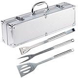 Set de cubiertos de acero inoxidable de alta calidad con anilla para colgar