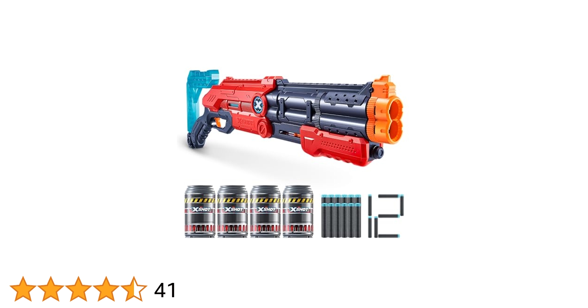 Amazon.co.jp: ZURU XSHOT エクセル 自警団(ダーツ12個 + 射撃
