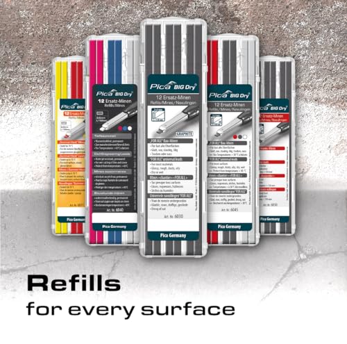 Pica Big Dry Marker for Construction, Graphite by Pica - Image 8