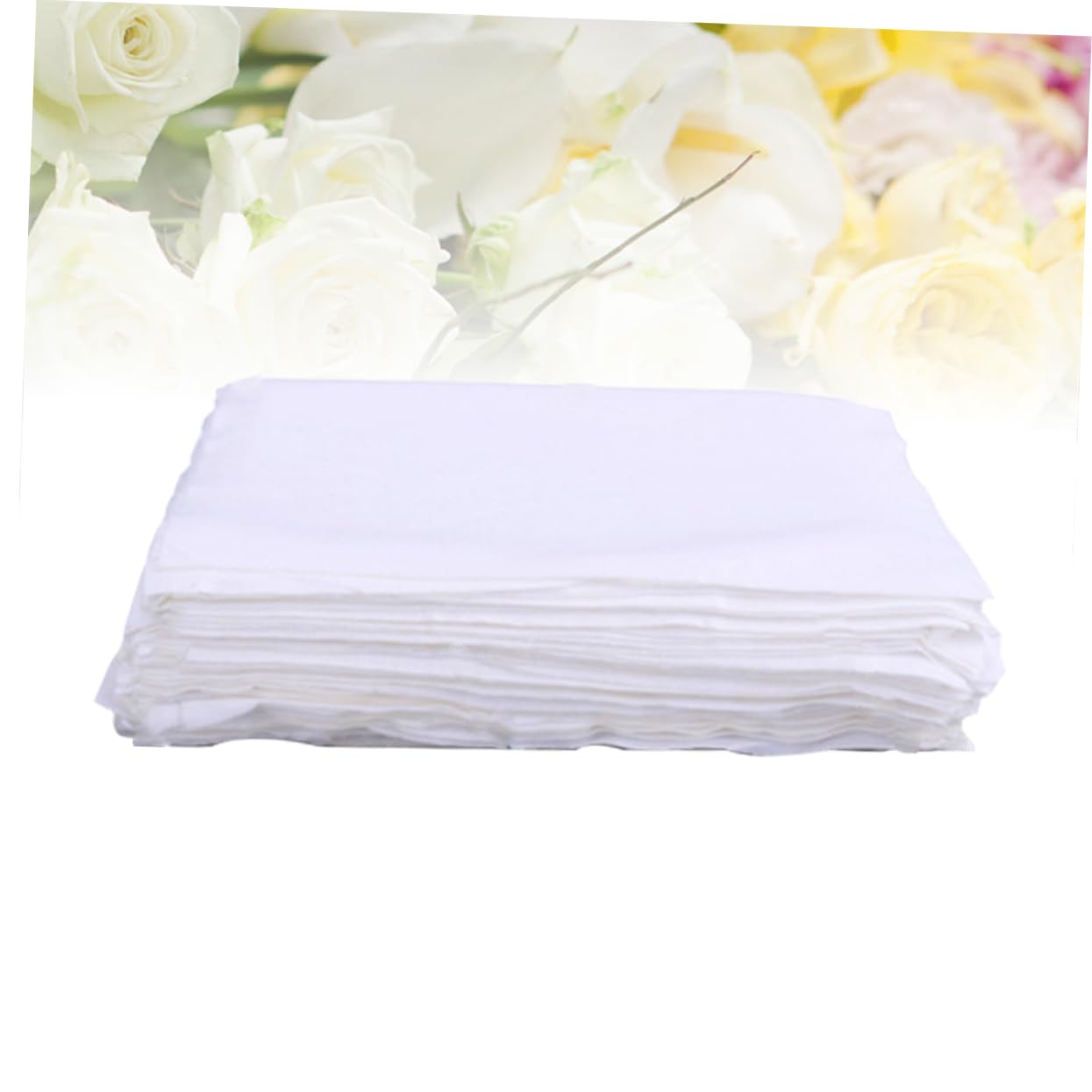 Paño Pulgadas Poliéster 6x6 Blanco de Antiestático 100 Piezas | Absorbente sin Polvo, para Gafas y Televisiones, Uso en Fabricación Óptica E Industria