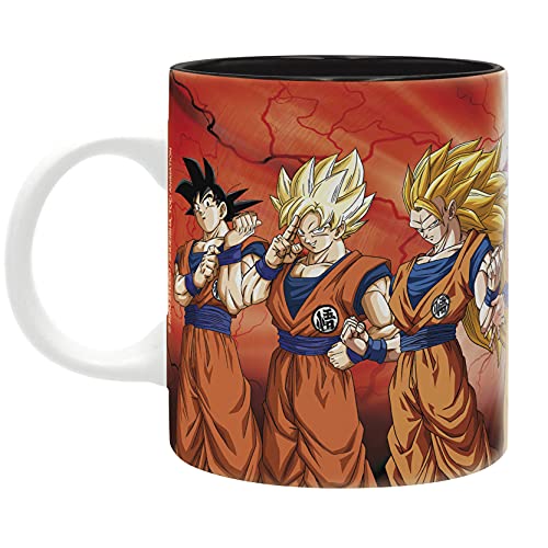 ABYSTYLE - - Mug DRAGON BALL SUPER Transformations Goku